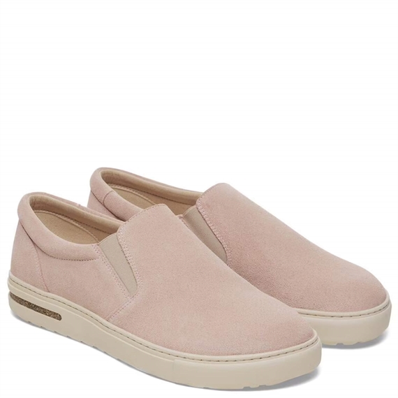 Birkenstock Oswego Suede Leather Slip-on, Light Rose